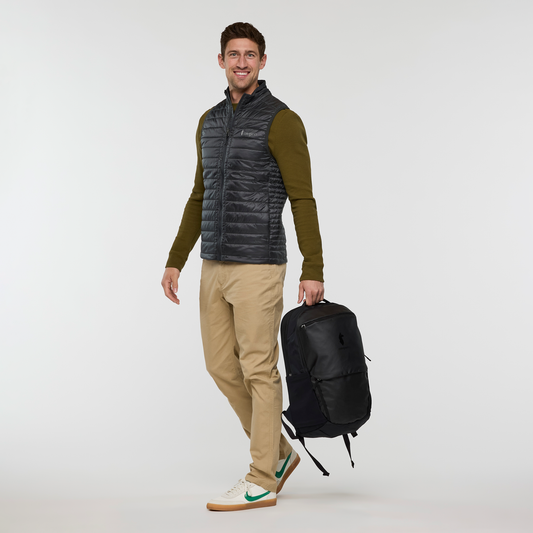 Capa Insulated Vest - Men's - Charcoal - US 3146