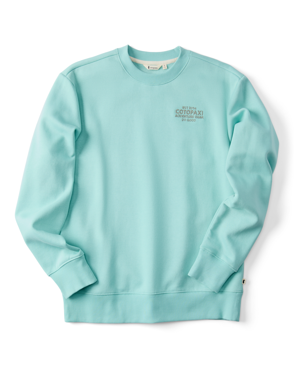 Adventure Gear Crew Sweatshirt - Women's - Tide Pool - US 5161