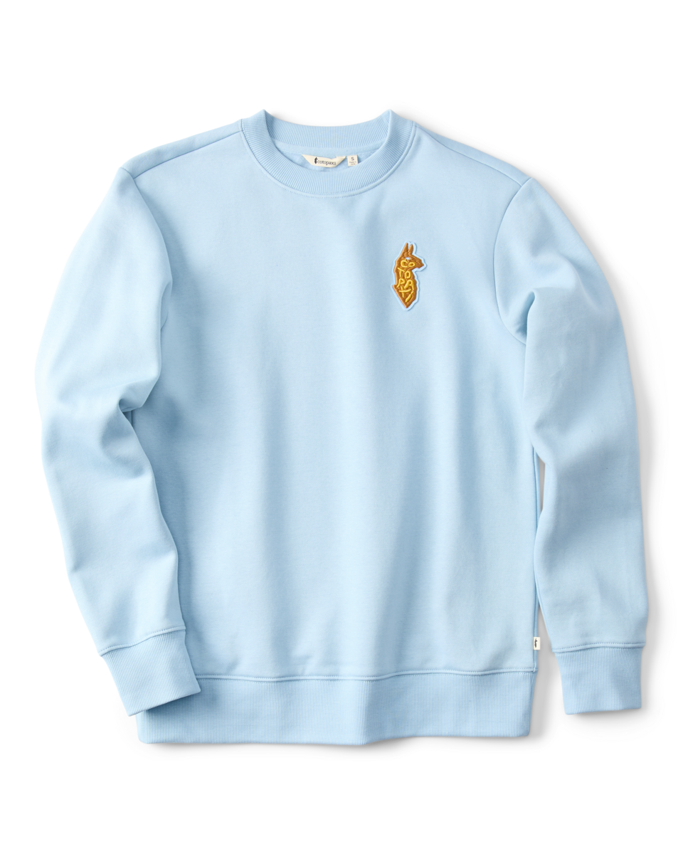 Lava Llama Crew Sweatshirt - Women's - Iceberg - US 2306
