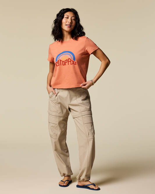 Sunset Embers T-Shirt - Women's - Grapefruit - US 2554