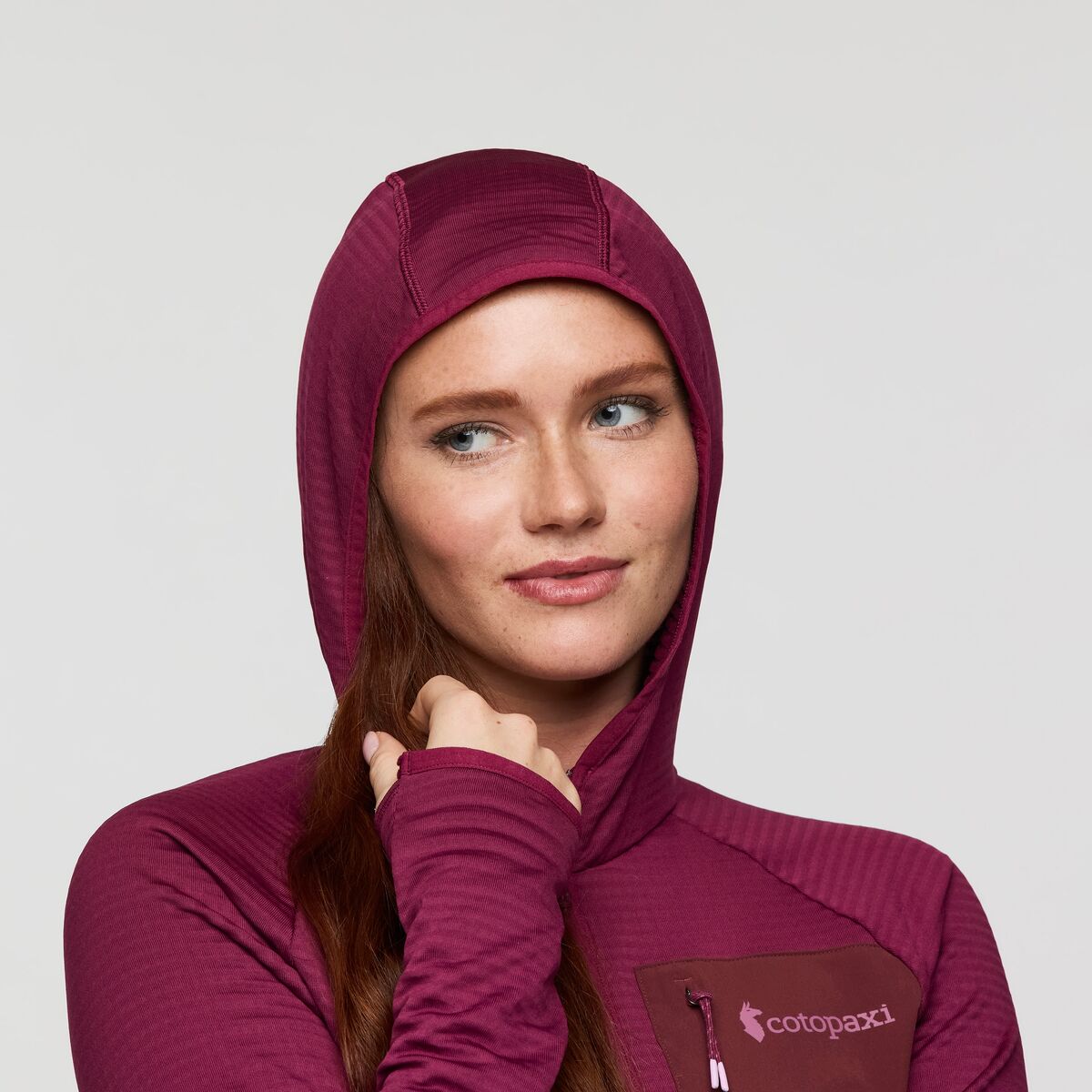 Otero Fleece Full-Zip Hooded Jacket - Women's - Blue Smoke - US 0435