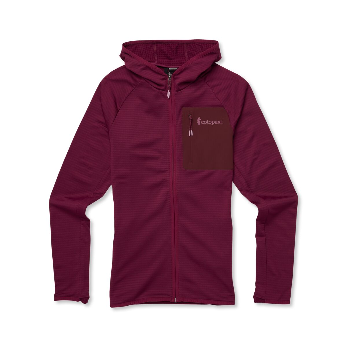 Otero Fleece Full-Zip Hooded Jacket - Women's - Blue Smoke - US 0435