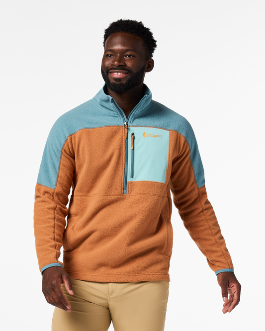 Abrazo Fleece Half-Zip Jacket - Men's - Everglade/Whiskey - US 3131