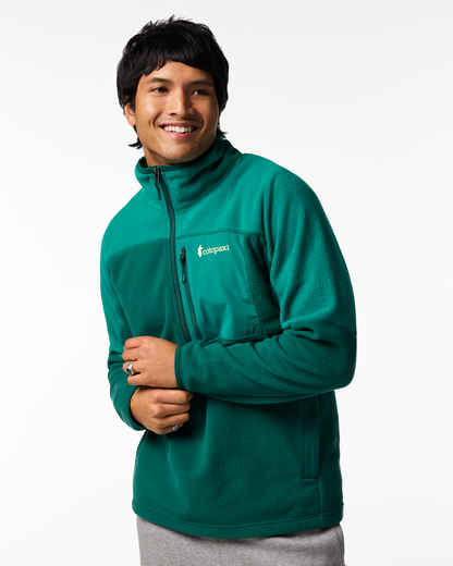 Abrazo Fleece Half-Zip Jacket - Men's - Malachite/Kale - US 4616