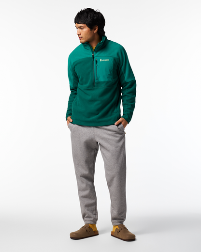 Abrazo Fleece Half-Zip Jacket - Men's - Malachite/Kale - US 4616