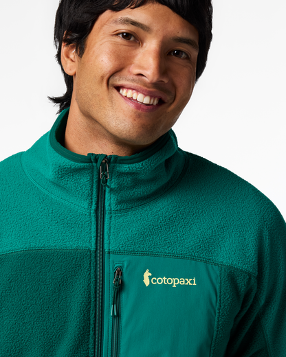Abrazo Fleece Half-Zip Jacket - Men's - Malachite/Kale - US 4616