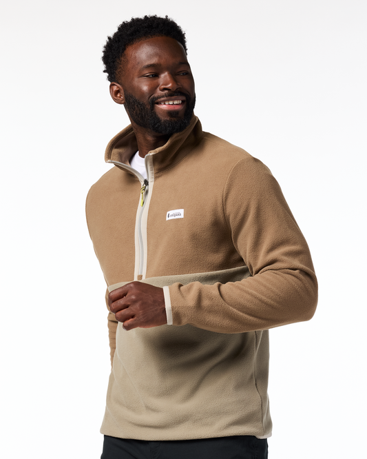 Amado Fleece Pullover - Men's - Dune/Stone - US 9267