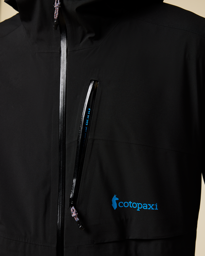 Impermeo 3L Hooded Shell Jacket - Men's - Cotopaxi Black - US 6501
