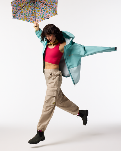Cielo Rain Jacket - Women's - Tide Pool/Surf - US 9390