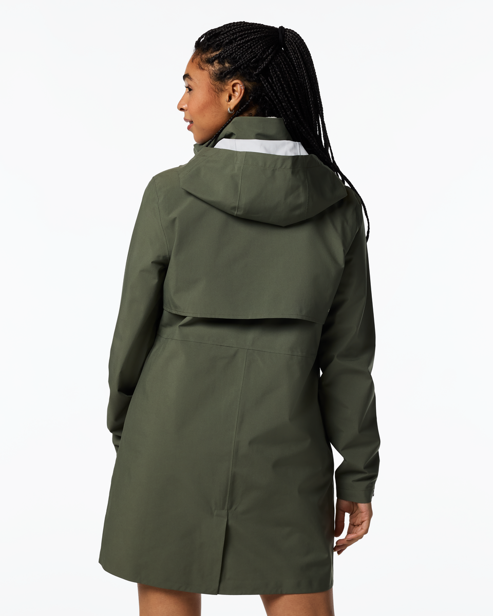 Cielo Rain Trench - Women's - Cotopaxi Fatigue - US 8236