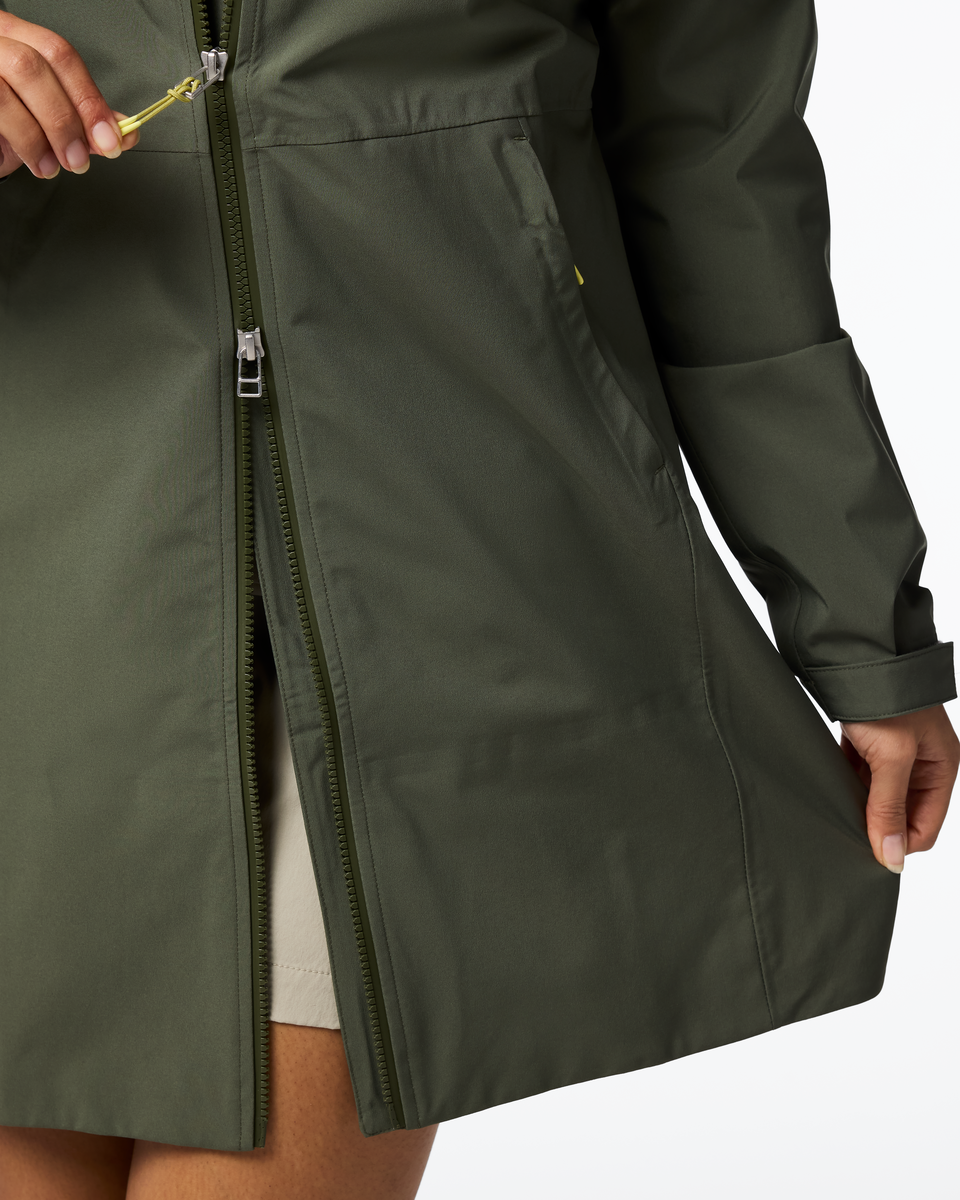 Cielo Rain Trench - Women's - Cotopaxi Fatigue - US 8236