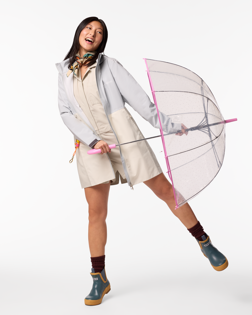 Cielo Rain Trench - Women's - Vapor/Chalk - US 4296