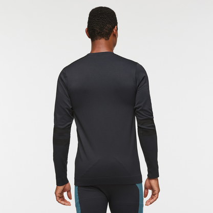 Debajo Seamless Baselayer Crew - Men's - Cotopaxi Black - US 2615