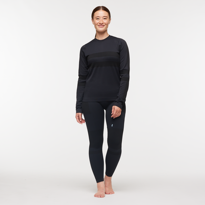 Debajo Seamless Baselayer Crew - Women's - Cotopaxi Black - US 4270