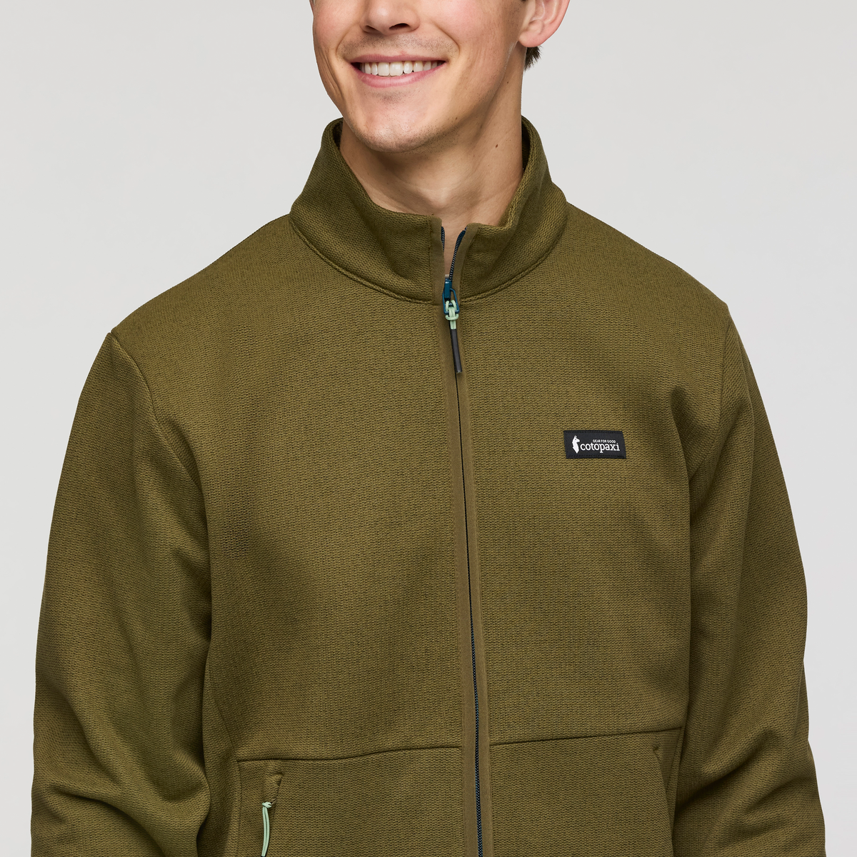 Envo Fleece Full-Zip Jacket - Men's - Heather Live Oak - US 1503