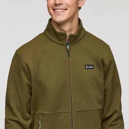 Envo Fleece Full-Zip Jacket - Men's - Heather Live Oak - US 1503
