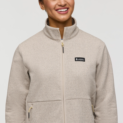 Envo Fleece Full-Zip Jacket - Women's - Heather Cream - US 8139