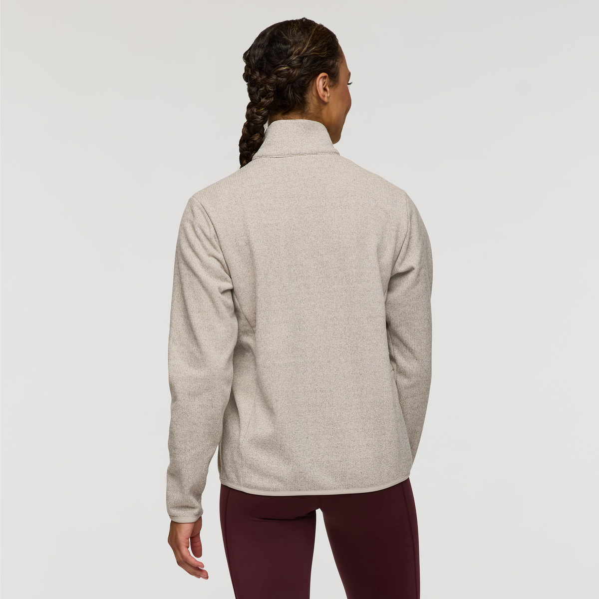 Envo Fleece Quarter-Zip Pullover - Women's - Heather Cream - US 0367