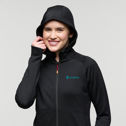 Tempa Fleece Hooded Jacket - Women's - Cotopaxi Black - US 1090
