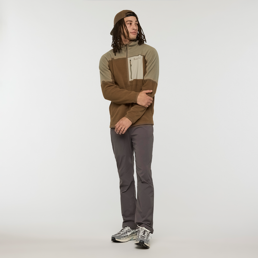 Abrazo Fleece Half-Zip Jacket - Men's - Stone/Dune - US 2703