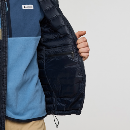 Fuego Down Hooded Jacket - Men's - Carbon Stripes - US 3711