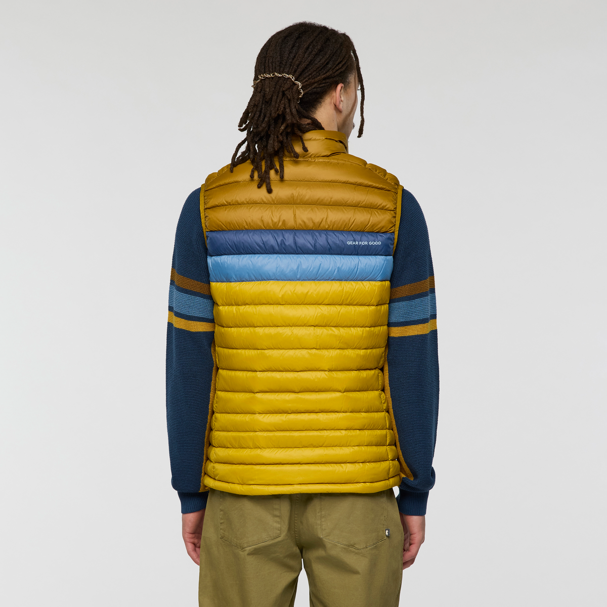 Fuego Down Vest - Men's - Bronze/Gold - US 0692