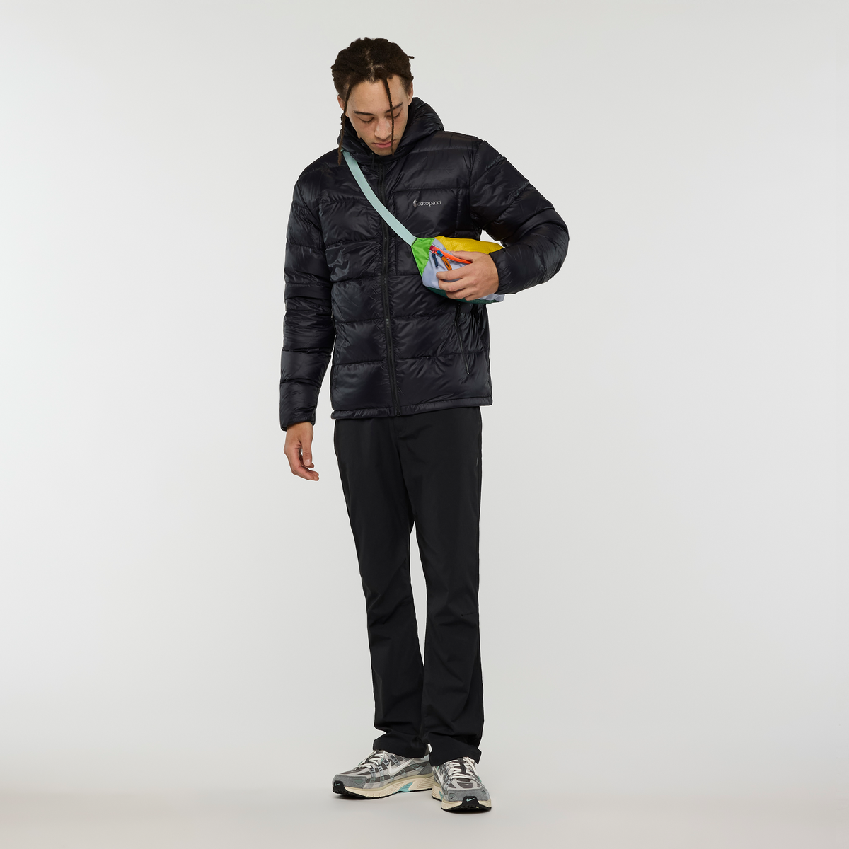 Fuego Max Down Hooded Jacket - Men's - Cotopaxi Black - US 2585
