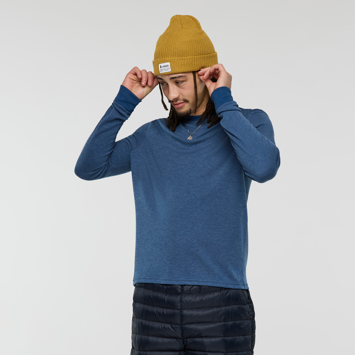 Perenne Long-Sleeve Shirt - Men's - Deep Sea - US 4263