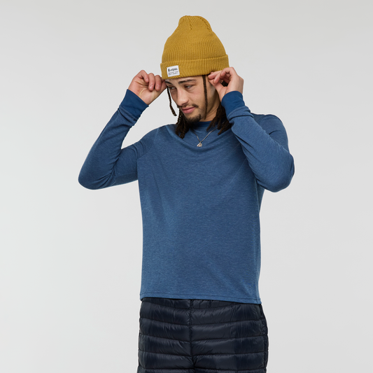 Perenne Long-Sleeve Shirt - Men's - Deep Sea - US 4263