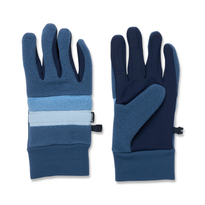 Teca Fleece Gloves - Deep Sea - US 8837
