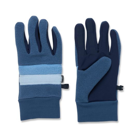 Teca Fleece Gloves - Deep Sea - US 8837