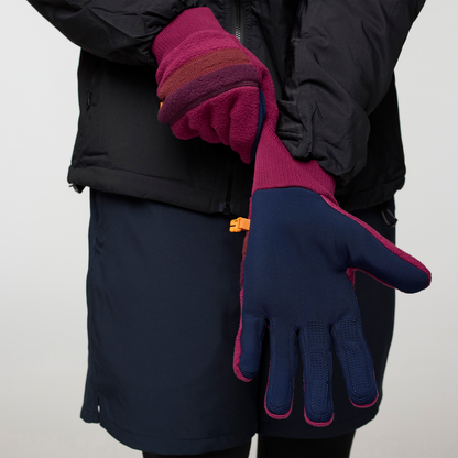 Teca Fleece Gloves - Deep Sea - US 8837