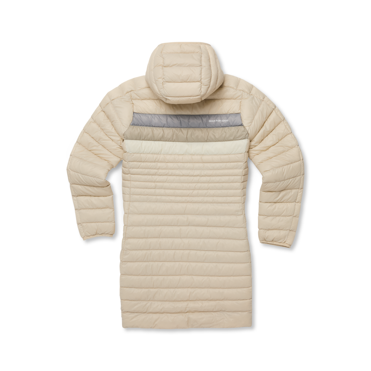 Fuego Down Parka - Women's - Cream Stripes - US 8193