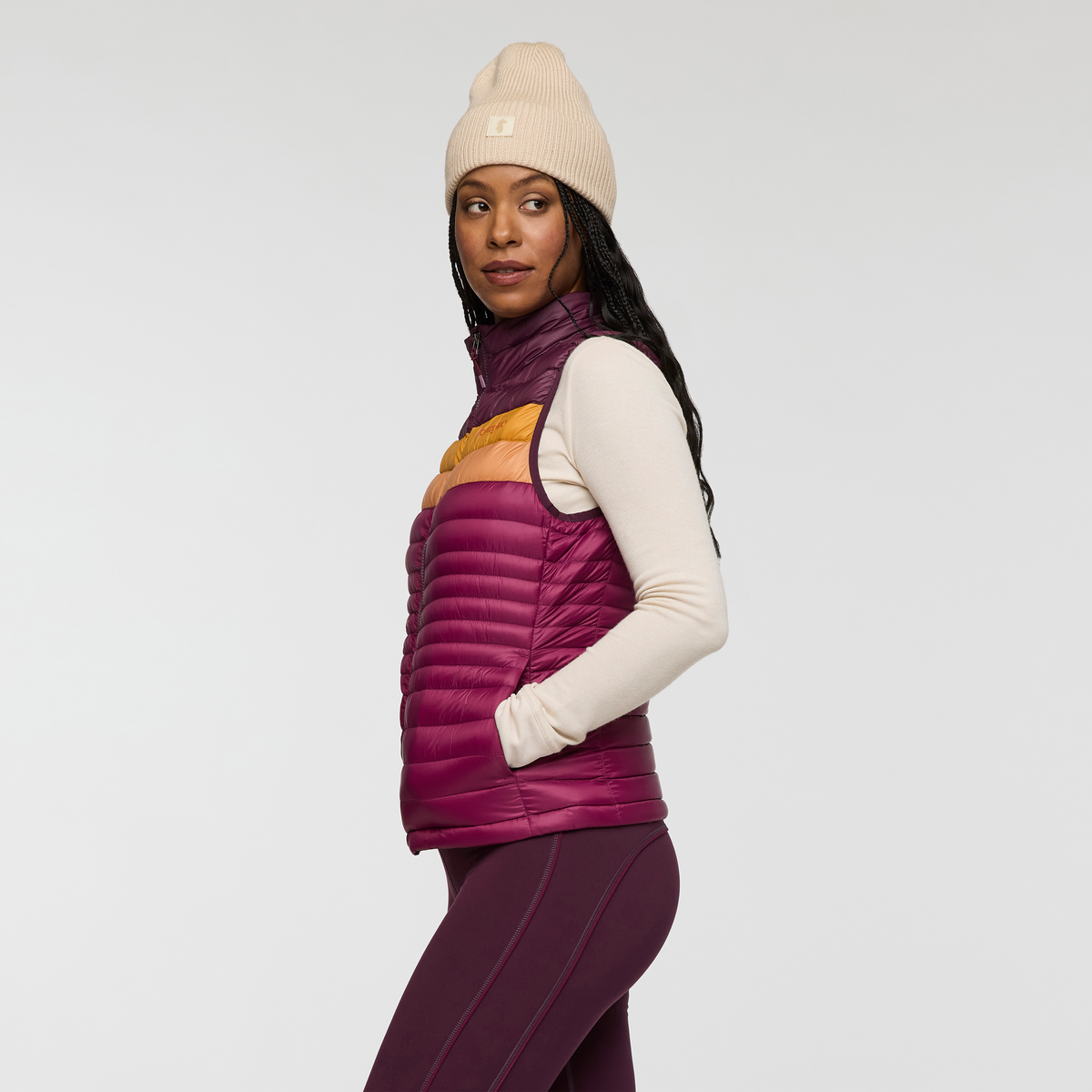Fuego Down Vest - Women's - Blackberry/Jam - US 0167