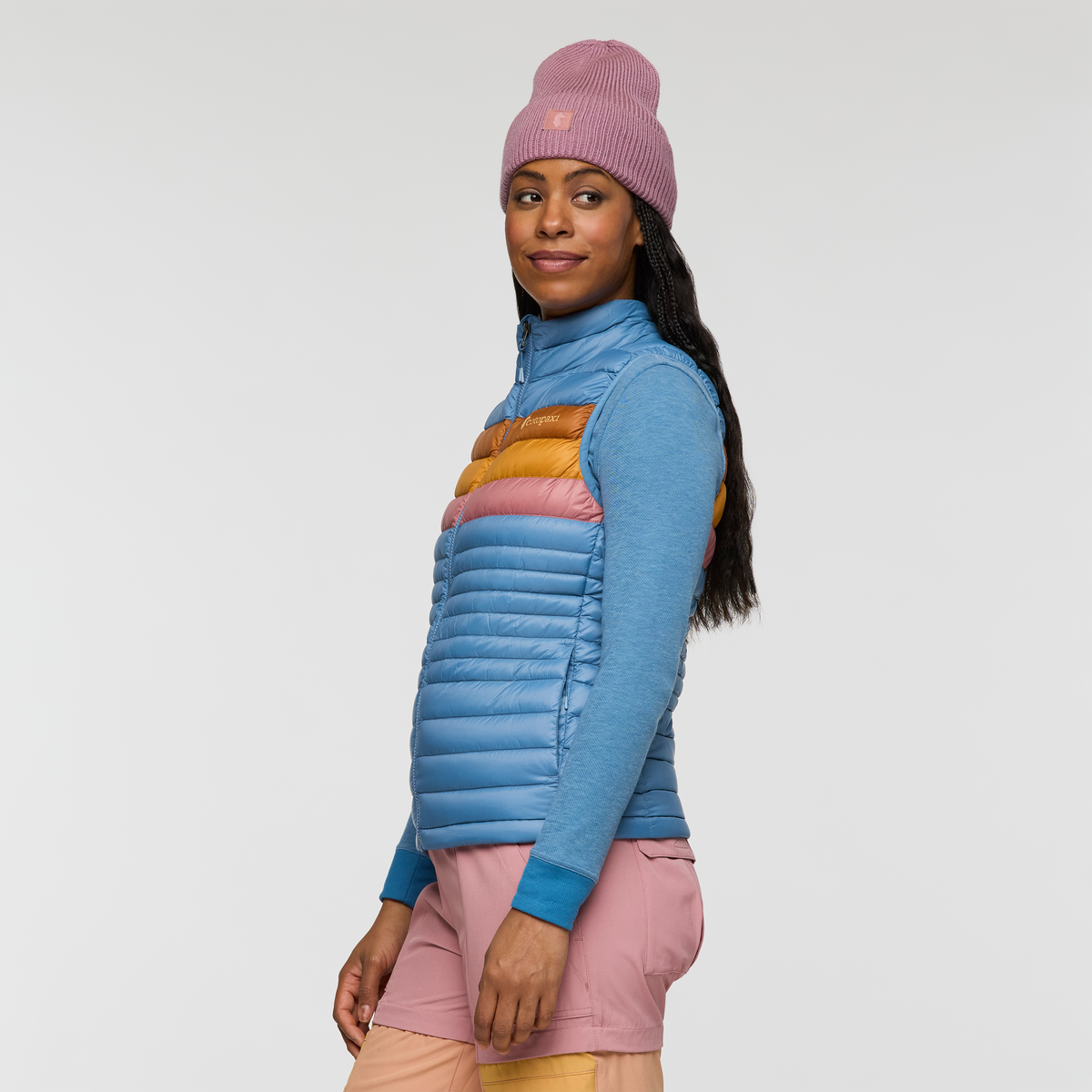 Fuego Down Vest - Women's - Fjord Stripes - US 0004