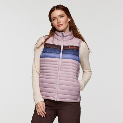 Fuego Down Vest - Women's - Quartz Stripes - US 3345