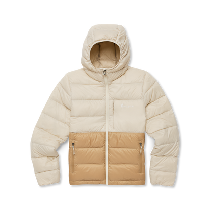 Fuego Max Down Hooded Jacket - Women's - Cream/Khaki - US 9579