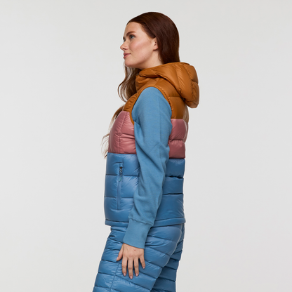 Fuego Max Down Vest - Women's - Sienna/Fjord - US 0841