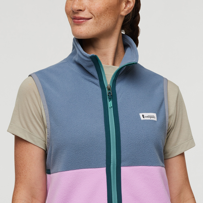Amado Fleece Vest - Women's - Tempest/Orchid Bloom - US 3253