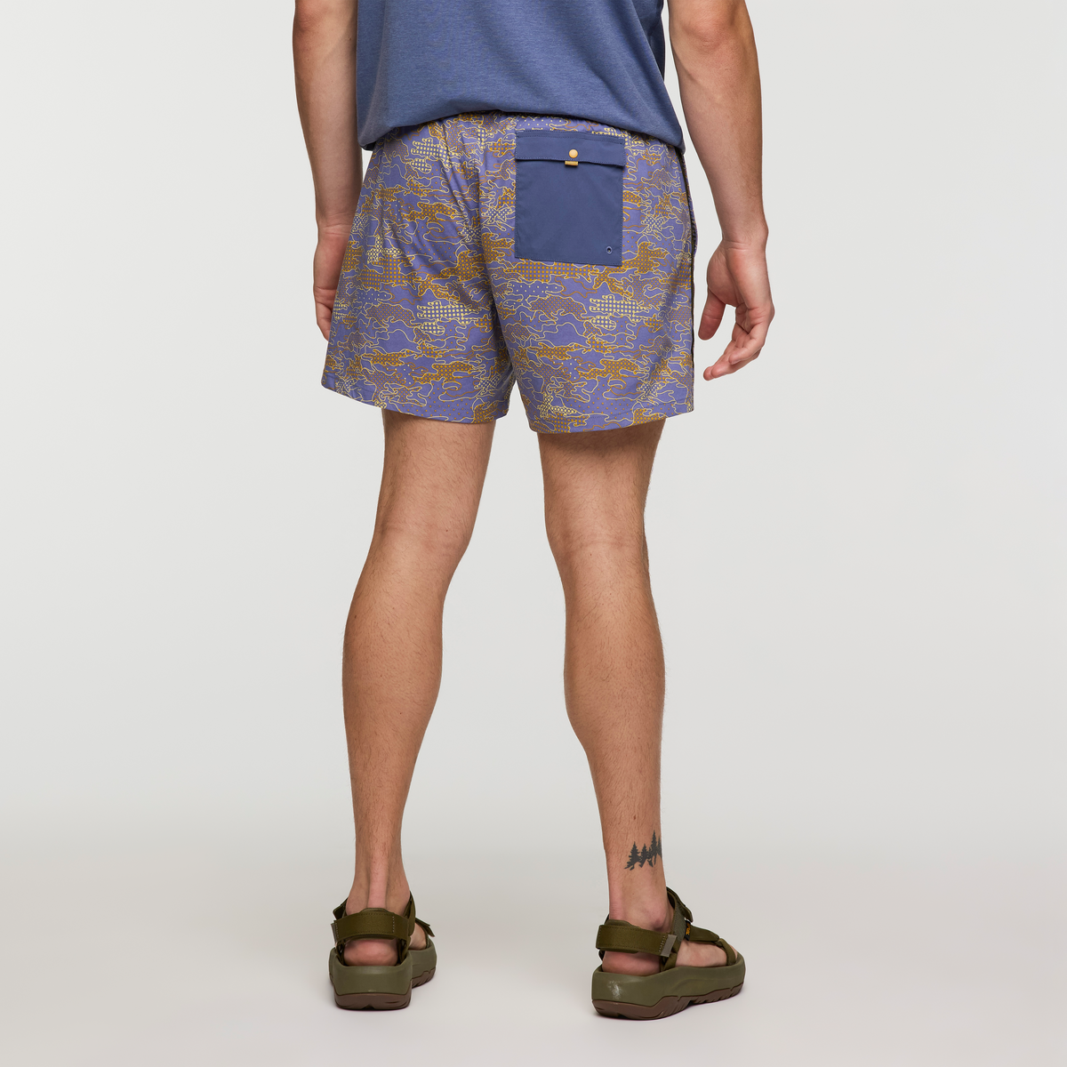Brinco 5" Short - Print - Men's - Scenic Route Blue Smoke - US 4350