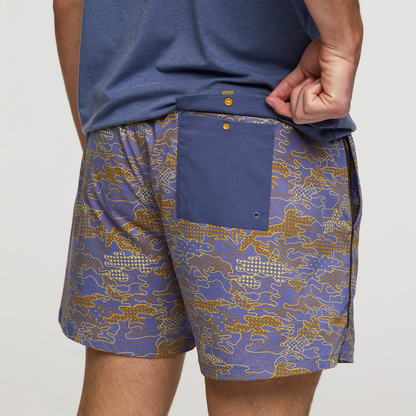 Brinco 5" Short - Print - Men's - Scenic Route Blue Smoke - US 4350