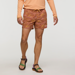 Brinco 5" Short - Print - Men's - Scenic Route Faded Brick - US 1141