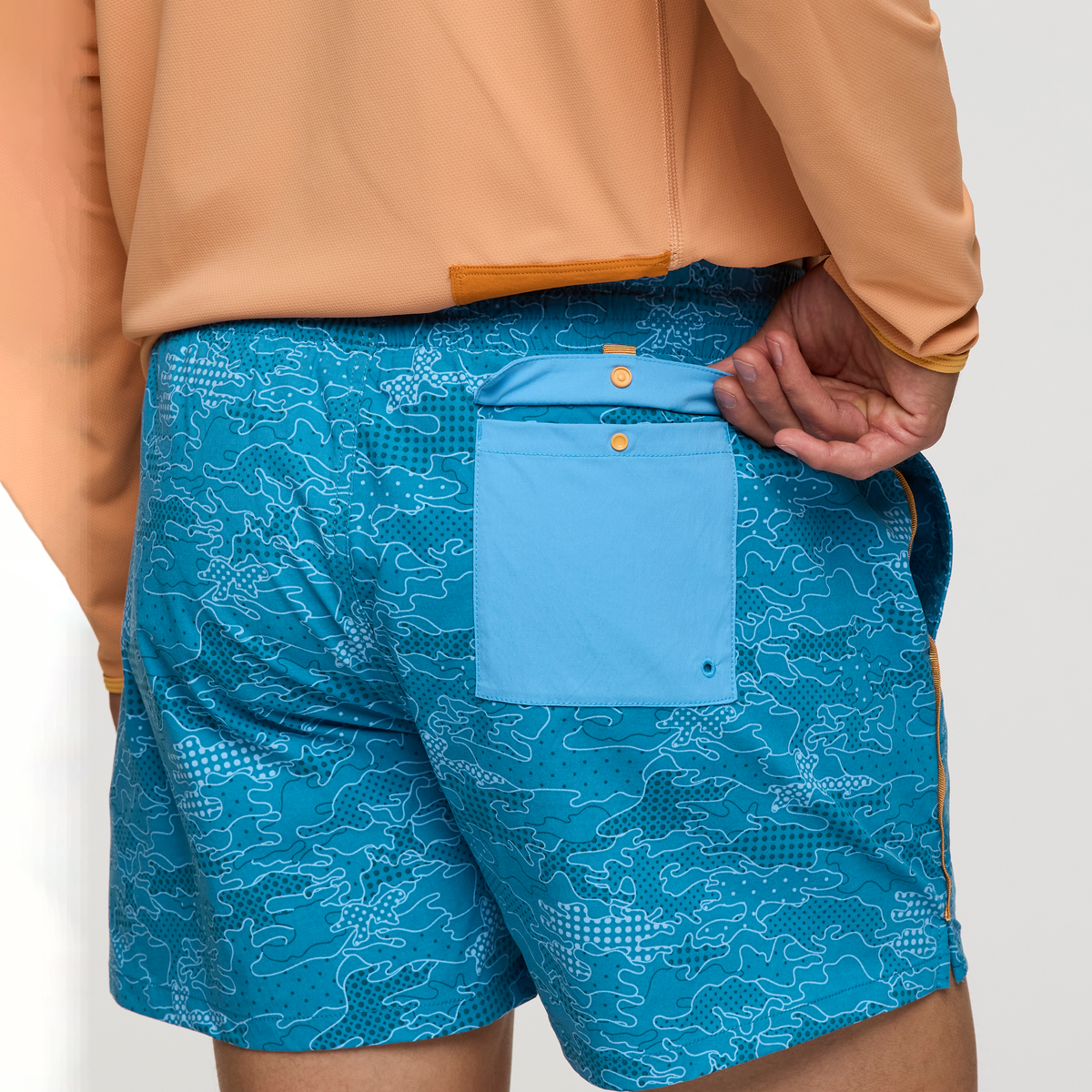 Brinco 5" Short - Print - Men's - Scenic Route Lake - US 8267