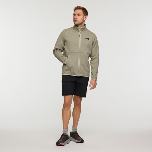 Envo Fleece Full-Zip Jacket - Men's - Heather Pebble - US 5347