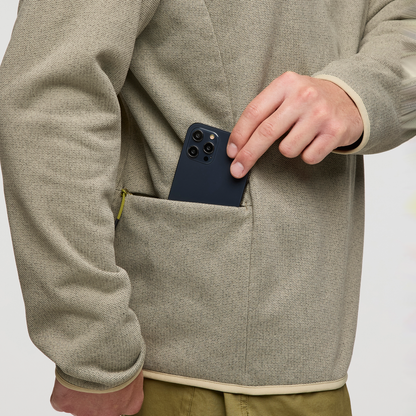 Envo Fleece Quarter-Zip Pullover - Men's - Heather Pebble - US 9192