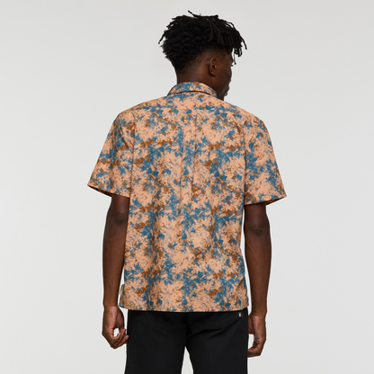 Estival Button Up Shirt - Print - Men's - Galactic Lemongrass - US 5197