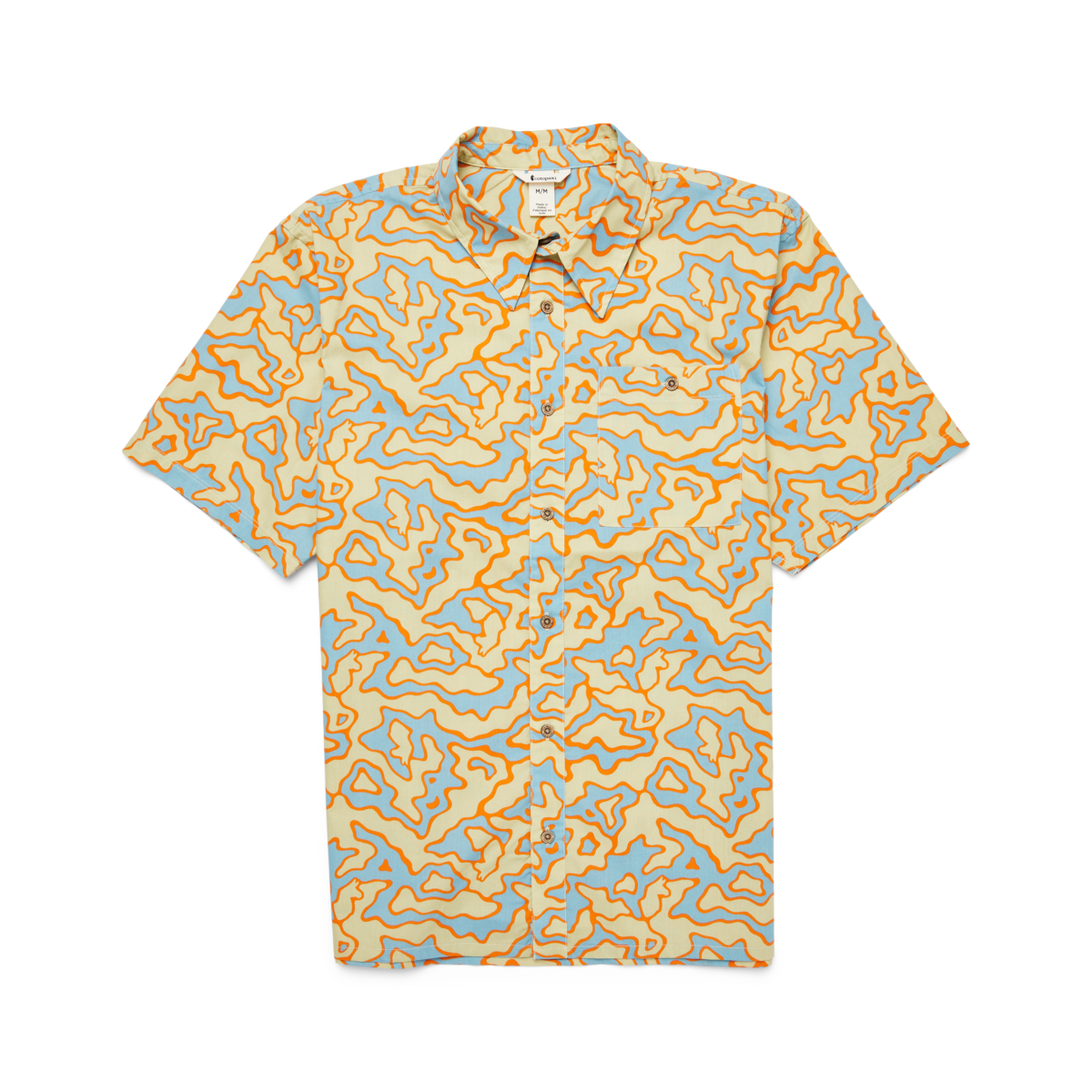 Estival Button Up Shirt - Print - Men's - Island Llama Grain - US 0328