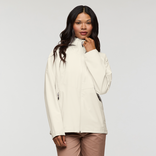 Impermeo 3L Hooded Shell Jacket - Women's - Cotopaxi Bone - US 0431