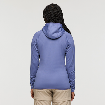 Otero Fleece Full-Zip Hooded Jacket - Women's - Blue Smoke - US 0435