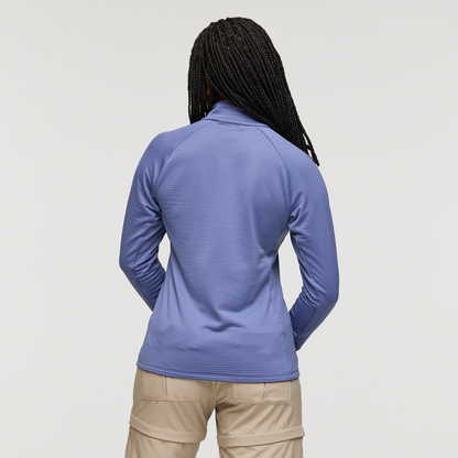 Otero Fleece Half-Zip Pullover - Women's - Blue Smoke - US 0032